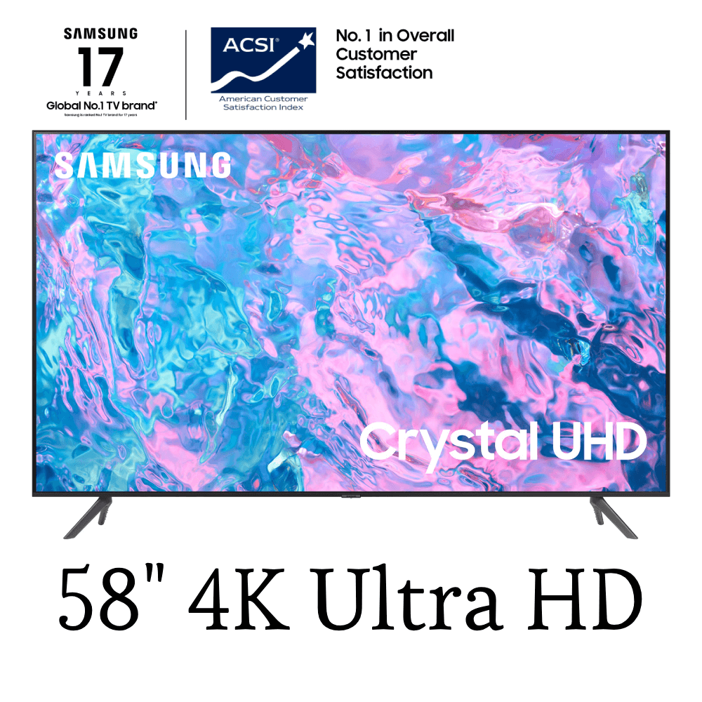 Samsung 58″ Class Crystal UHD TV