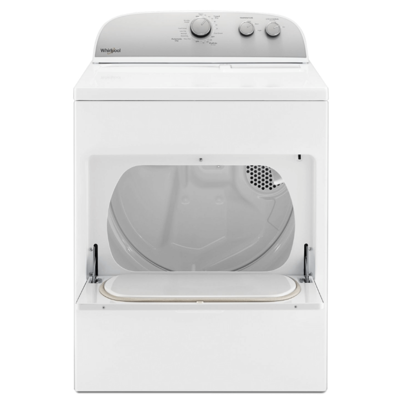 Whirlpool 7.0 cu. ft. Top Load Gas Dryer with AutoDry™ Drying System door open product image