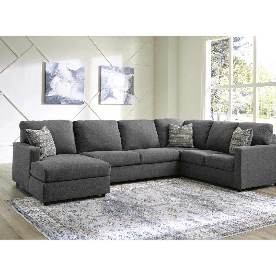 Edenfield 3-Piece Sectional with Chaise By Ashley