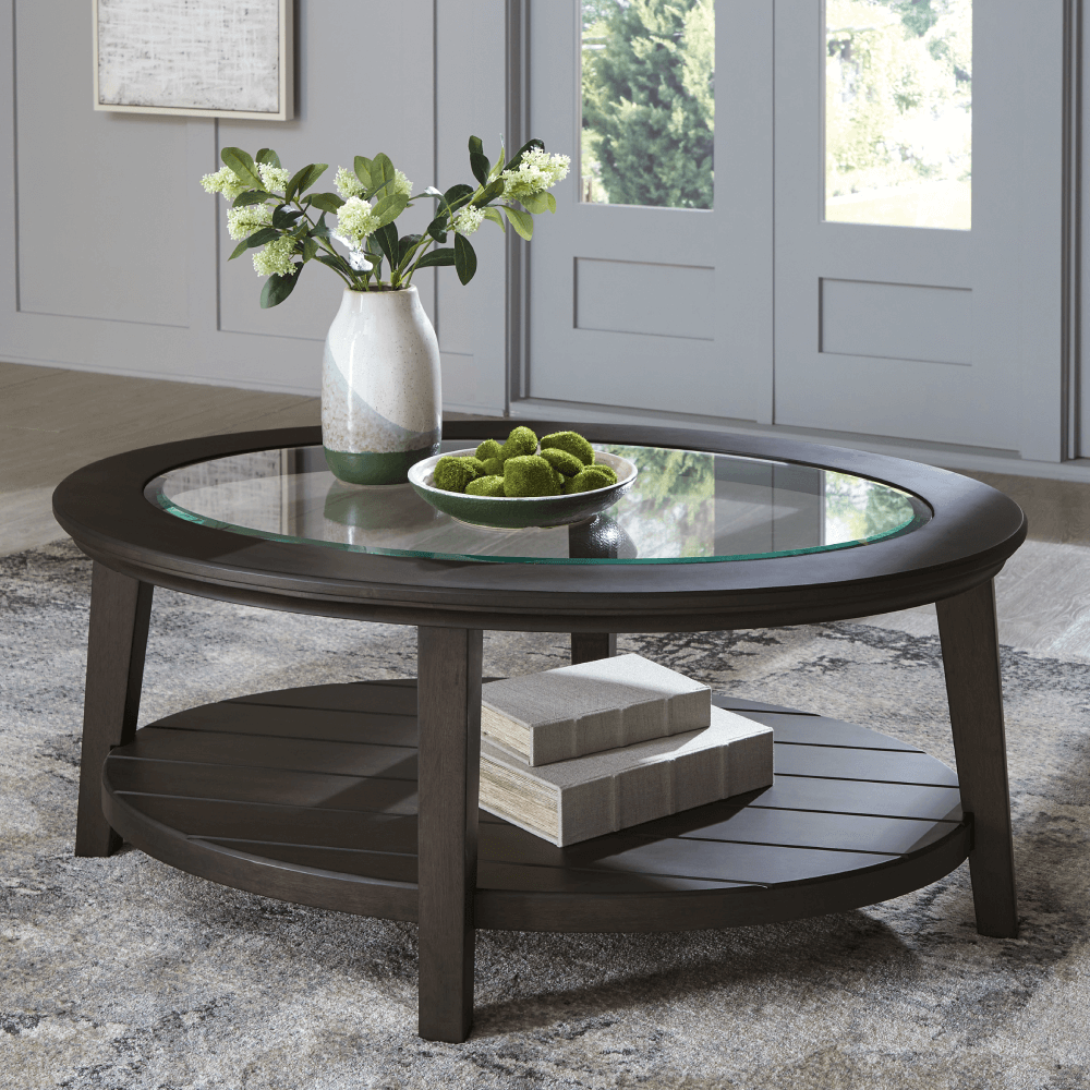 Celamar Oval Coffee Table By Ashley Furniture