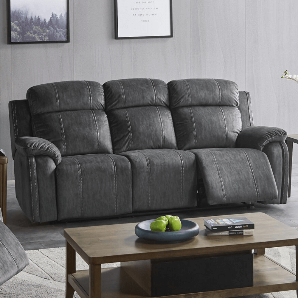 Tango Shadow Dual Reclining Sofa By New Classic Furniture