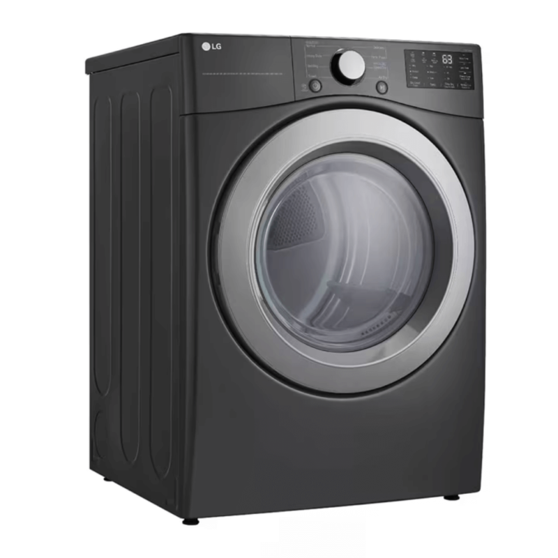 LG 7.4 cu. ft. Ultra Large Capacity Gas Dryer angled product image